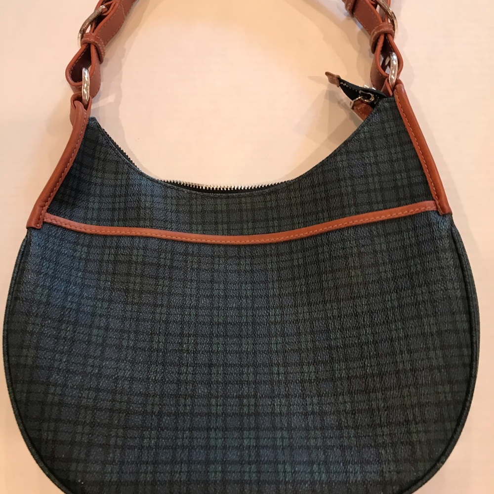 $6 bundle Ralph Lauren Green/Blue Plaid Hobo purse